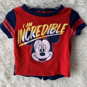2 Piece Summer Mickey Outfit